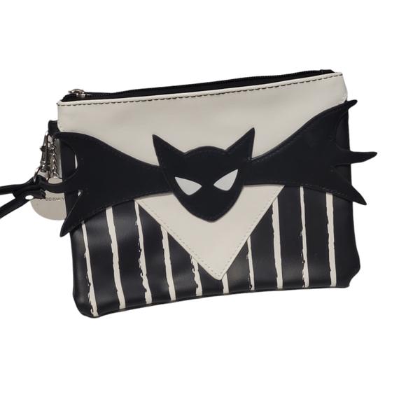 DISNEY NIGHTMARE BEFORE CHRISTMAS Wristlet Clutch Jack Black Bat - Picture 5 of 9